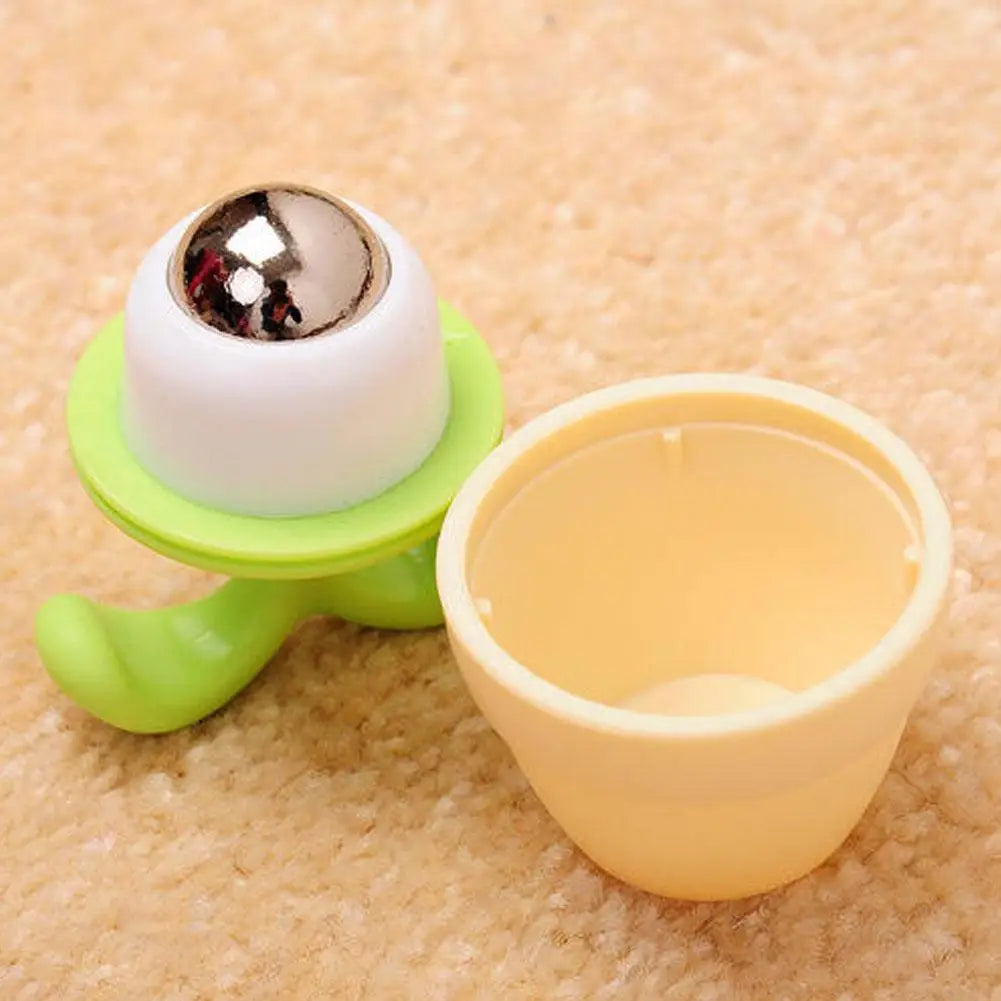Cervical Lymphatic Ice Massager Cute Potted Plant Roller Ball Eye Soothing Magic Tool Handheld Relaxing Massager Ice Eye Massage