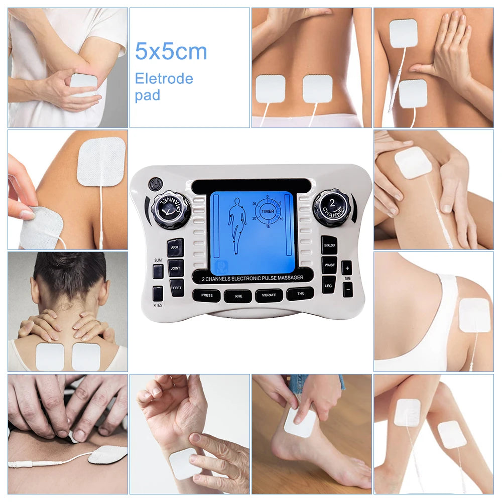 Myostimulator Massager EMS Neck Acupoints Lymphvity Massage Device Electrical Muscle Stimulator Health Physiotherapy Device
