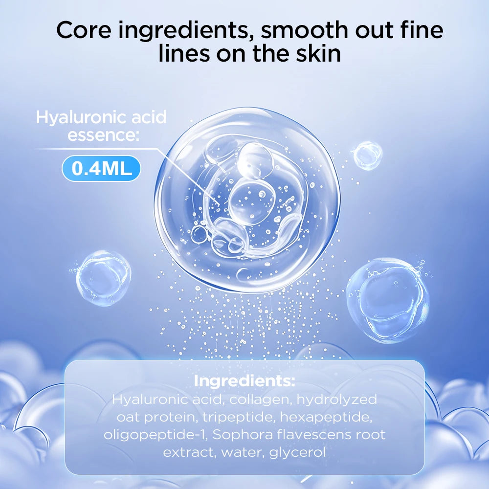 Microneedle Eye Patches Mask Korean Skin Care Hyaluronic Acid 1-10PCS for Anti Wrinkle Aging Dark Circle Eyes Mask Moisturizing