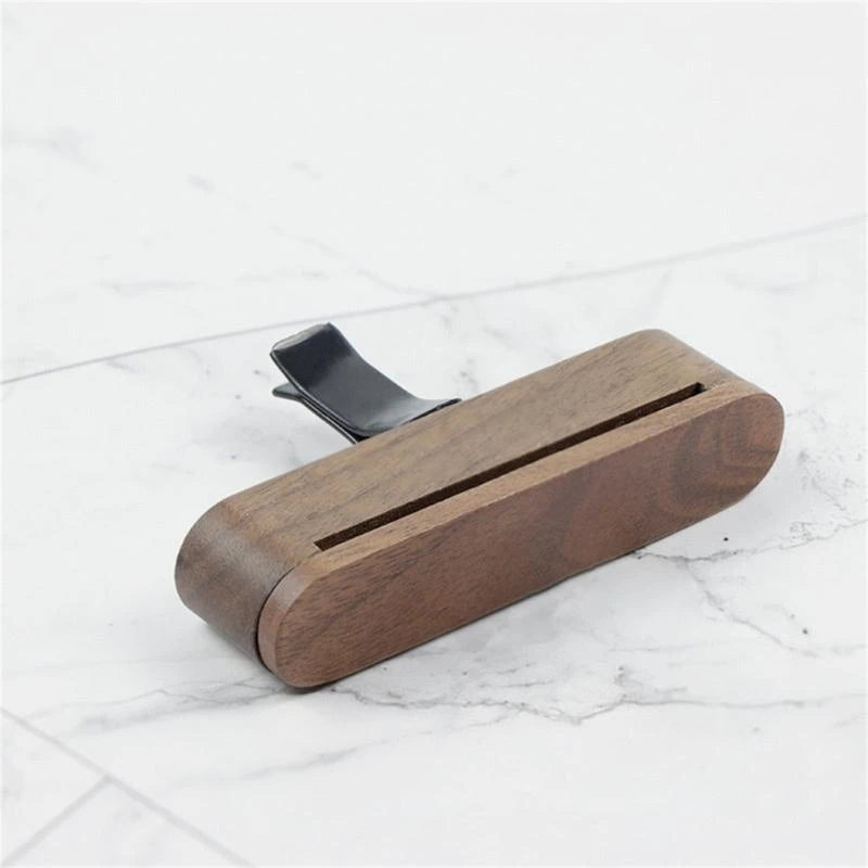Wood  Car Air Freshener Vent Clips Long Lasting Essential Oil Diffuser Upgrades for A Luxurious Driving Experience D7YA