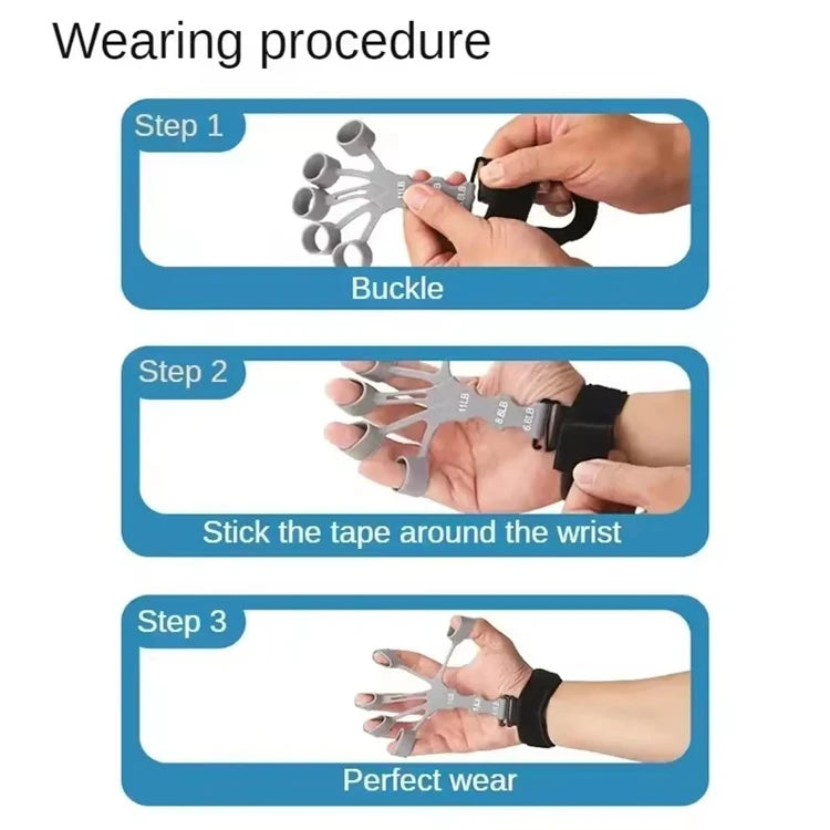Five Finger Hand Grip Strength Trainer