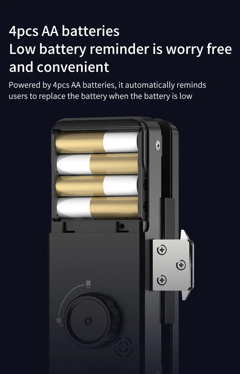 JDS6 TTLOCK APP Sliding Glass/Wood Fingerprint Lock Bluetooth Biometric Electronic Office Password 13.56Mhz RFID Keyless Unlock
