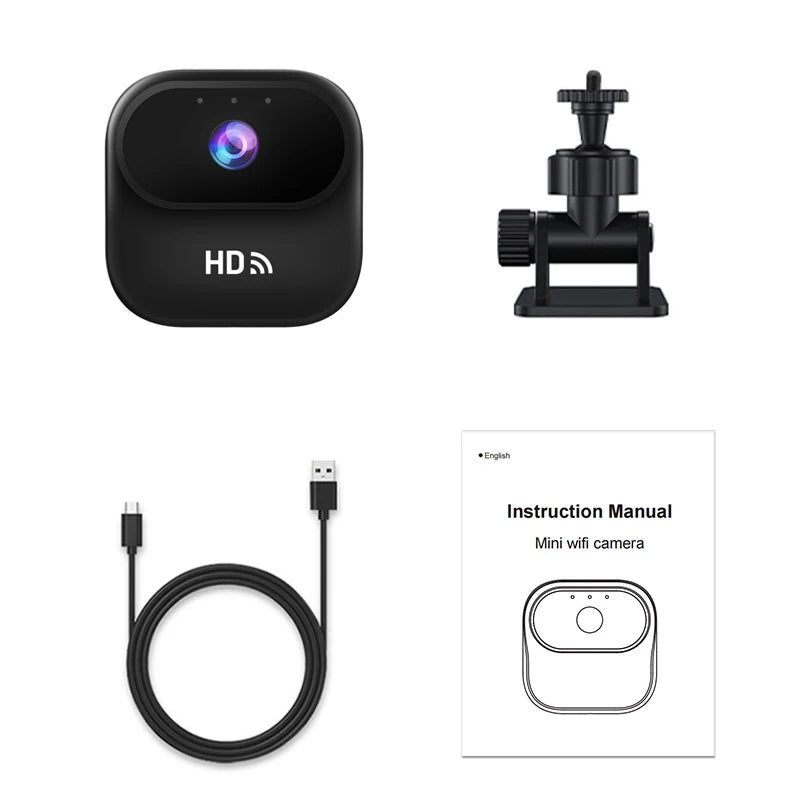 Ourlife A8 Mini Camera 1080P WiFi Smart Home Security Camera Monitor Camcorders Video Surveillance Camera With Motion Tracking