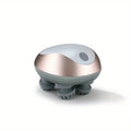USB charging handheld multifunctional head kneading massager, 3-speed adjustment, mimicking human finger massage