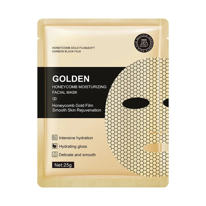 24K Gold Moisturizing Facial Masks skincare Firming Nourishing Smooth Skin Rejuvenation Face Mask Sheets Mask