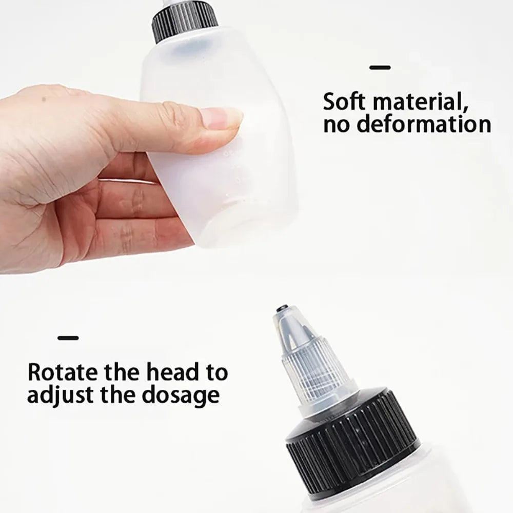 Mini Sauce Seasoning Box Portable Condiment Squeeze Bottle Oil Container Ketchup Mustard Dispenser Kitchen Picnic Bento Gadget