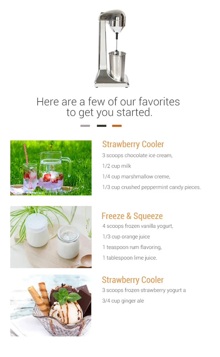 Double Head Electric Milk Frother Vertical Milk Foam Machine Coffee Drink Mixer for Home Bar Electric Milkshake Machine 220V EU