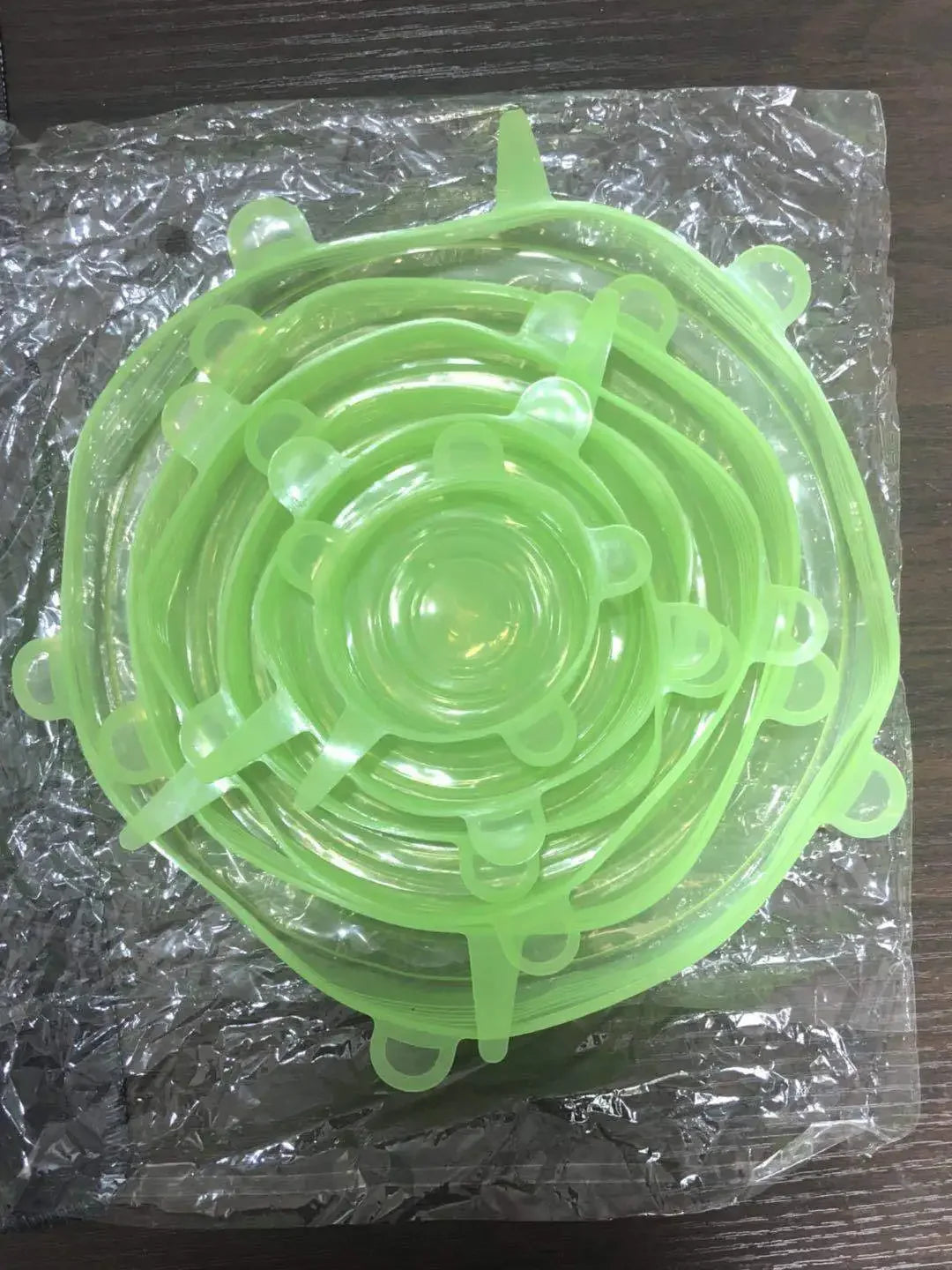 Reusable Silicone Stretch Lids for Food Storage
