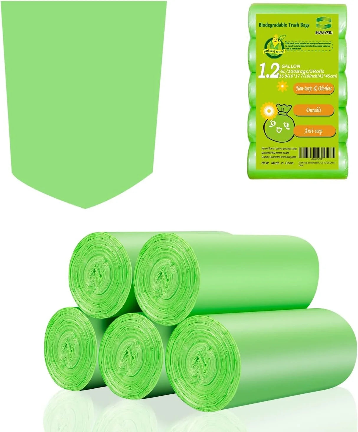 Small Biodegradable Trash Bags