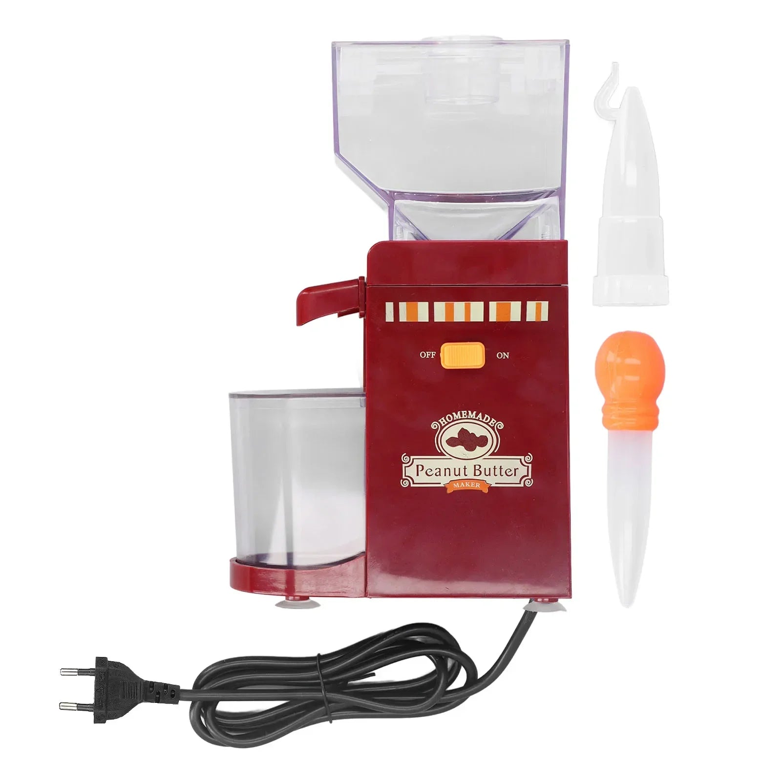Peanut Butter Maker Home Electric Grain Grinder Anti Slip Sesame Sauce Mill Nut Butter Machine for Groundnut Almonds Cashews