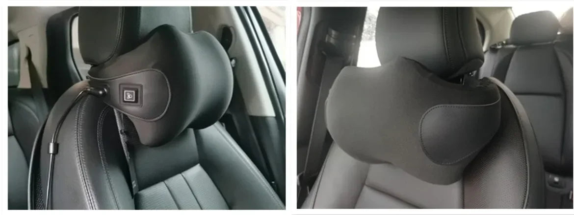 Car Neck Cushion Lumbar Support Electric Men Massage Neck Car Neck Pillow Outdoor Car Accessories Home Car Massage Seat