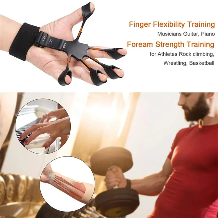 Five Finger Hand Grip Strength Trainer