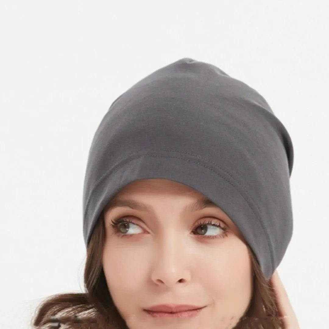 EMF Protection Hat, Anti Radiation, EMF RF Radiation Shielding Silver Fabric. High Shielding Efficiency 99.99%.