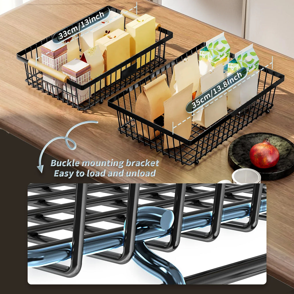 Kitchen Organizer Shelf Double Layer Seasoning Vegetables Fruits Holder Assembly Bathroom Cosmetic Removable Stand Storage Shelf