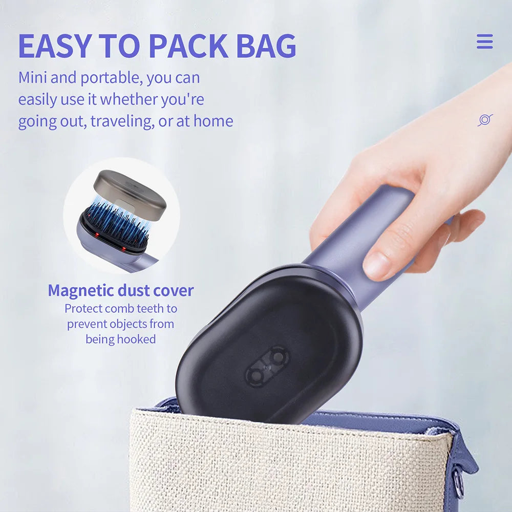 Hair Care Spray Massage Comb Vibration Scalp Massage Hairbrush Head Massager Hair Sprayer Atomizing Brush Hair Oil Applicator
