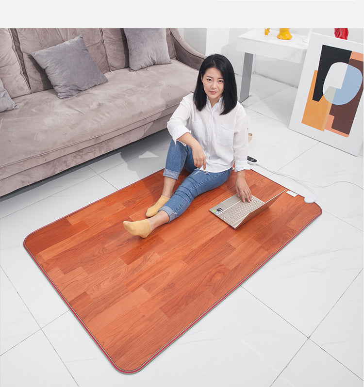 50x30cm Feet Warmer Electric Heating Mat Office Warm Feet Thermostat Heating Pad Home Heated Floor Carpet Winter Body Warmer Mad