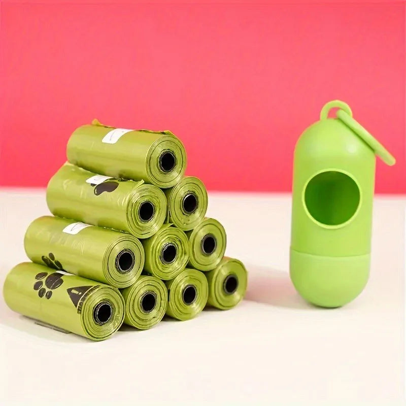 Biodegradable Pet Waste Bags with Dispenser