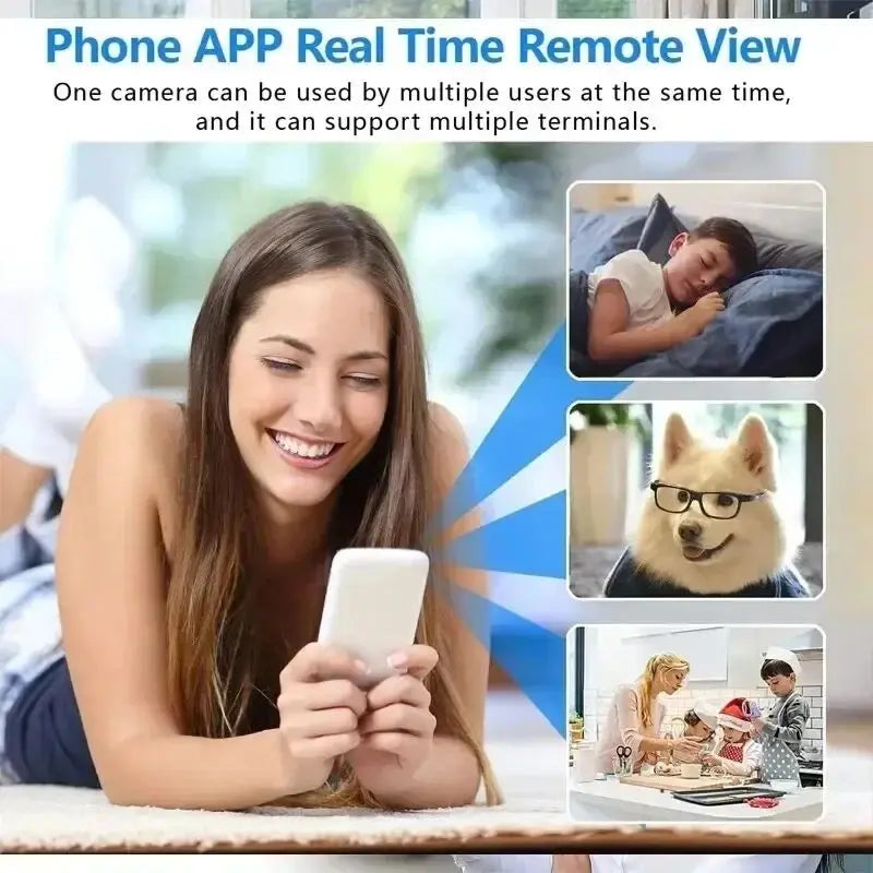 HD 1080P X5 Mini Camera Night Vision WiFi Camera Home Remote Camera Kids Pet Safety Monitoring Surveillance Camera