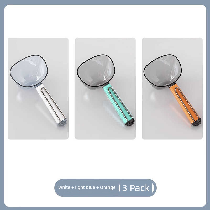 Multifunctional For Home Creative Snack Sealing Clip Spoon