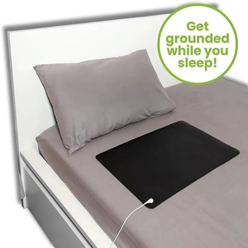 60*40cm Grounding Pad With 10 Feet Ground Wire Sleep Mat Desk Mat for Better Sleep Reduce Pain Better Healthy Yoga Massage Mat