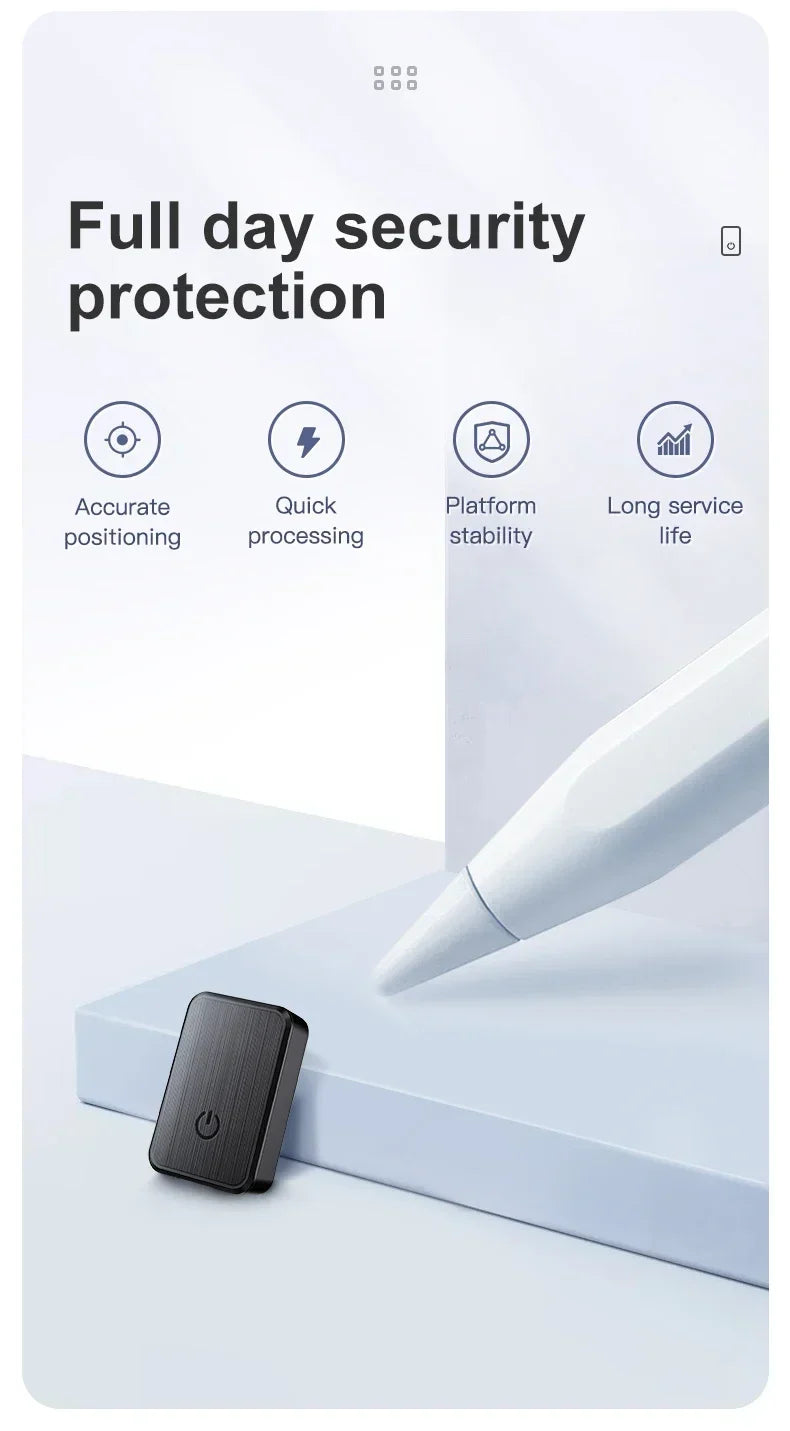 Mini GF08 GPS Car Tracker,Real-time Tracker, Anti-Theft, Anti-lost Key,Pet Locator,Strong Magnetic Mount SlM, Message Positioner
