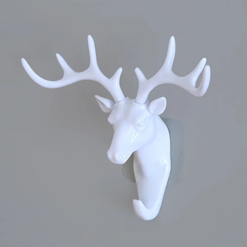 Vintage Deer Head Wall Hook