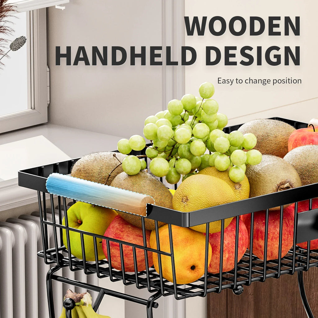 Kitchen Organizer Shelf Double Layer Seasoning Vegetables Fruits Holder Assembly Bathroom Cosmetic Removable Stand Storage Shelf