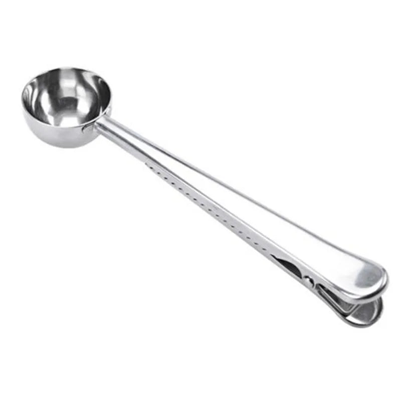 Coffee Scoop Measuring Scoop Coffee Bean Coffee Powder Seal Clip Measuring Scoop Coffee Utensils Bean Scoop Quantitative Scoop
