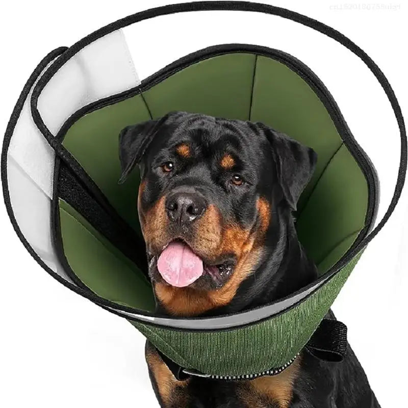 Light weight Dog Neck Cone Cats Elizabethan Collar Washable Pet Recovery Cones F1FB